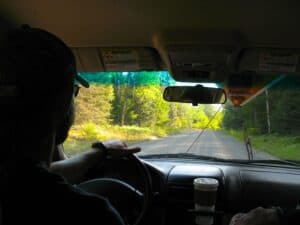Zack_driving_for_Wilderness_Outfitters_in_Ely(1).jpg Driving to the Boundary Waters Canoe Area