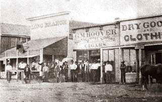 Long Branch Saloon in the 1870's