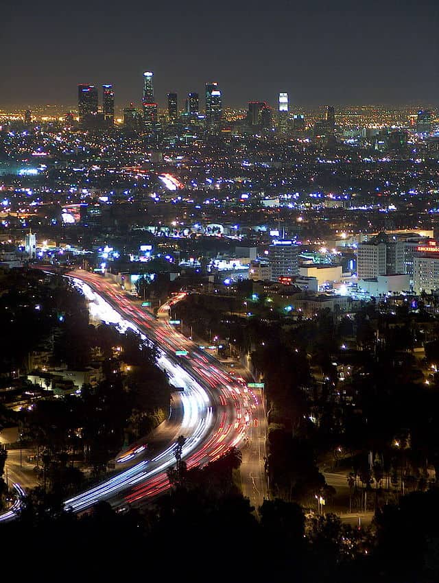 Los Angeles from Mulholland Drive