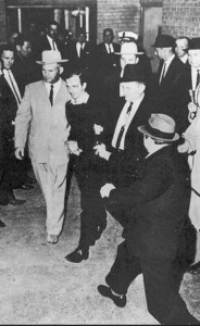 Jack Ruby killing Lee Harvey Oswald.