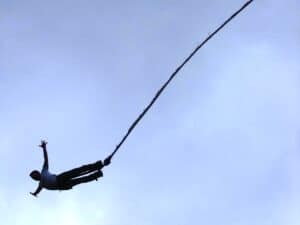 Bungee jumping in Pigeon Forge, TN
