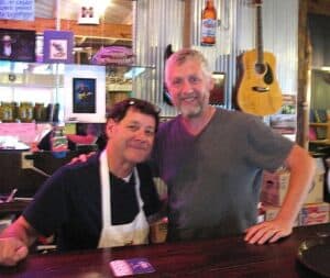 Malcolm Logan and Tom Bingham of The Gin Mill in Indianola, MS