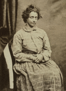 Portrait of an insane woman by Hugh Welch Diamond 1852