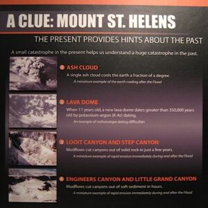 A Clue: Mount St. Helens at The Creation Museum