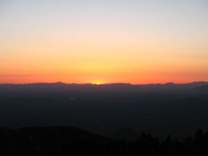 Sunset from atop Kitt Peak