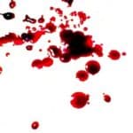 blood splatter
