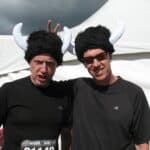 Malcolm Logan and Curt Logan at the Warrior Dash in Grand Rapids, MI