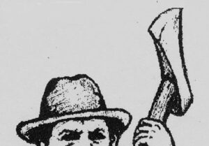 Lillburne Lewis picked up an ax and prepared to murder Slave George