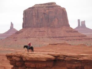 Monument Valley Horseman