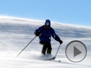 Skiing at Telluride video