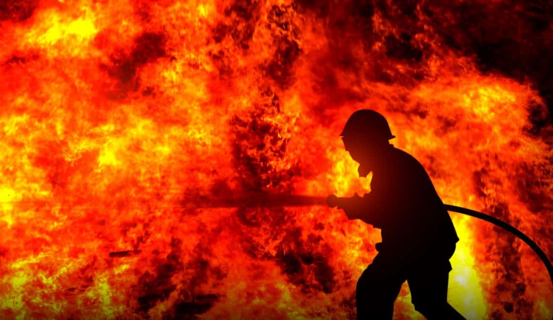 Fire that consumed paradise