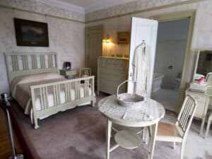 The murder bedroom at Glensheen