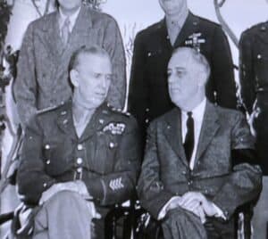George C. Marshall with FDR