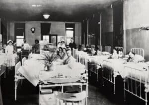 The hospital at Ellis Island