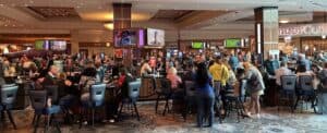 Gaming floor at Foxwoods Resort Casino